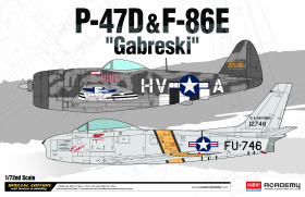Academy 12530 P-47D & F-86E Gabreski - 1:72