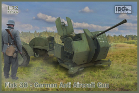 IBG 72076 2 cm FlaK 38 niemieckie działo holowane (2 szt) - 1:72