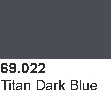 Vallejo 69022 Mecha Color 69022 Titan Dark Blue
