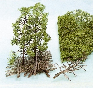 Heki 1533 Drzewa liściaste do montażu 18 cm, 10 szt.