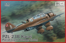 IBG 72507 PZL.23B Karaś - late production - 1:72
