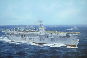 Trumpeter 05369 Lotniskowiec CVE-26 USS Sangamon - 1:350