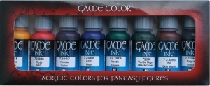 Vallejo 72296 Zestaw Game Color 8 farb - Game Ink