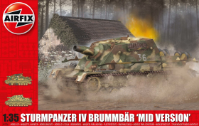 Airfix A1376 Sturmpanzer IV Brummbar (Mid Version) - 1:35