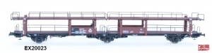 Exact-Train EX20023 Wagon do transportu samochodów Offs 55, 631 718, DB, Ep. III