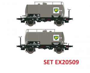 Exact-Train EX20509 Zestaw 2 cystern 24m3 Uerdinger, BP, DB, Ep. IIIb