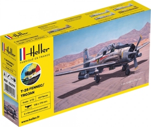 HELLER 56279 Starter Set - North American T-28 Fennec/Trojan - 1:72