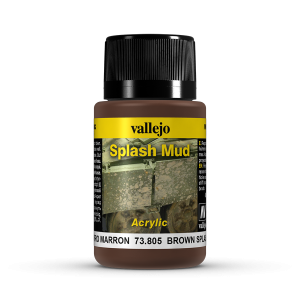Vallejo 73805 Splash Mud 40 ml. Brown Mud
