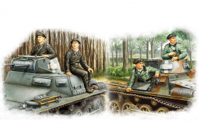 Hobby Boss 84419 Figurki - German Panzer Crew - 1:35