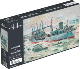 Heller 85050 La Seine + La Saone Twinset - 1:400