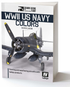 Vallejo 75024 Książka WWII US NAVY Colors (EN)