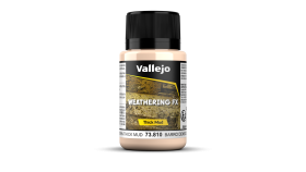 VALLEJO 73810 Weathering Effects 40 ml. Light Brown Thick Mud