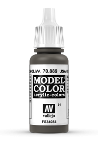 Vallejo 70889 Model Color 70889 91 U.S.A. Olive Drab