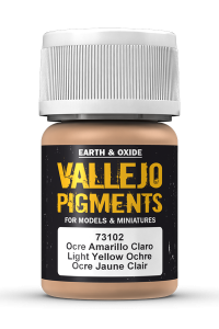 Vallejo 73102 Pigment 73102 Light Yellow Ochre