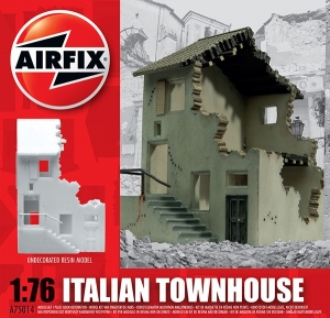 Airfix A75014 Ruiny budynku WWII - Dom miejski - Włochy - 1:76