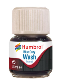Humbrol AV0206 Enamel Wash Blue Grey 28ml