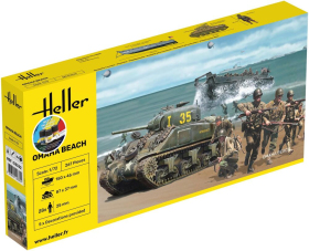 Heller 52332 Starter Set - Omaha Beach - 1:72