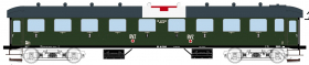 Exact-Train EX10033 Wagon pasażerski AB7543 Rotes Kreuz, NS, Ep. II