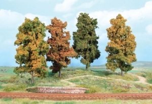 Heki 2001 Drzewa liściaste jesienne 18 cm, 4 szt.
