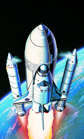 Academy 12707 Space shuttle & booster rockets - 1:288