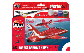 Airfix 55002 Small Beginners Set -  Red Arrows Hawk  - 1:72