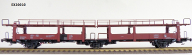 Exact-Train EX20010 Wagon do transportu samochodów Laekkms 542, 21 RIV 80 DB 426 5 868-6 P, DB-ATG, Ep. V