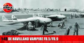 Airfix A06108 De Havilland Vampire FB.5/FB.9 - 1:48