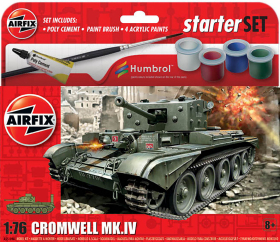 Airfix A55109A Starter Set - Cromwell MkIV Tank  - 1:76