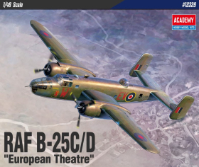 Academy 12339 RAF B-25C/D European Theatre - 1:48