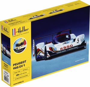 Heller 56718 Starter Set - Peugeot 905 EV 1 BIS - 1:24