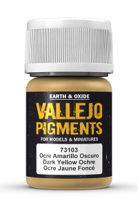 Vallejo 73103 Pigment 73103 Dark Yellow Ochre
