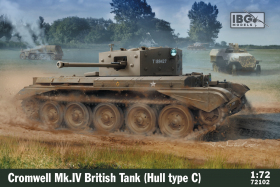 IBG 72102 Cromwell Mk.IV British Tank (Hull Type C) - 1:72