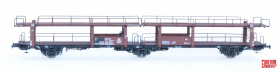 Exact-Train EX20013 Wagon do transportu samochodów Offs 55, 631 728, DB, Ep. III