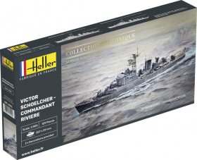 Heller 81015 Fregata Victor Schoelcher Commandant Riviere - 1:400