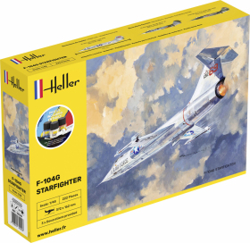 Heller 35520 Starter Set - F-104G Starfighter - 1:48