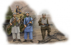 Trumpeter 00436 Figurki - Afghan rebels - 1:35