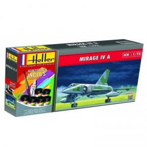 HELLER 56351 Starter Set - Mirage IV A - 1:72