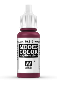 Vallejo 70812 Model Color 70812 43 Violet Red