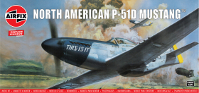 AIRFIX A14001V North American P-51D Mustang - 1:24