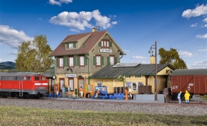 Kibri 39507 H0 Stacja kolejowa Dettingen