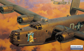 ACADEMY 12584 USAAF B-24H Liberator Zodiac - 1:72