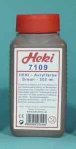 Heki 7109 Farba Heki akrylowa - Brązowa 200 ml