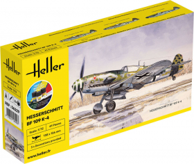 HELLER 56229 Starter Set - Messerschmitt Bf 109 K-4 - 1:72