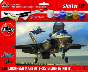 Airfix 55010 Starter Set - Lockheed Martin F-35B Lightning II - 1:72