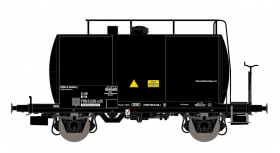 Exact-Train EX20616 Wagon cysterna 30m3 Uerdinger, 23 80 705 6 226-5 Esso, DB, Ep. IV