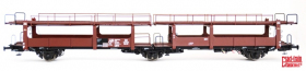 Exact-Train EX20551 Wagon do transportu samochodów Offs 55, 631 069, DB, Ep. III