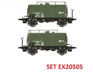 Exact-Train EX20505 Zestaw 2 cystern 24m3 Uerdinger, IVG, DB, Ep. IIIb