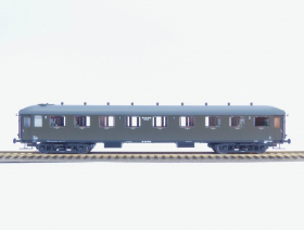 Exact-Train EX10023 Wagon pasażerski AB7540 (oliwkowy, szary dach), NS, Ep. III
