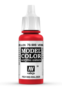 Vallejo 70909 Model Color 70909 28 Vermillion
