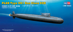 Hobby Boss 83512 Okręt podwodny PLAN Type 091A Han Class - 1:350
